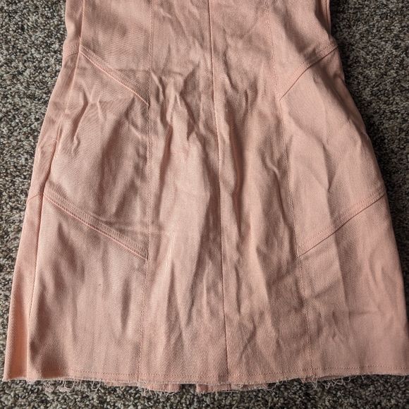 For Love & Lemons Peach Monika Hook Front Dress - Picture 9 of 15